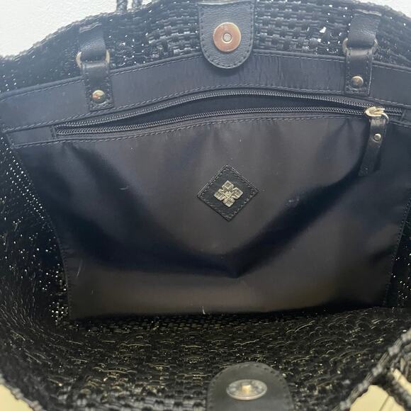 Tin Marin Tote Bag black weaved - Picture 8 of 13